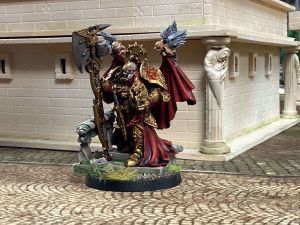 Pyrrhus et son patron Custodes